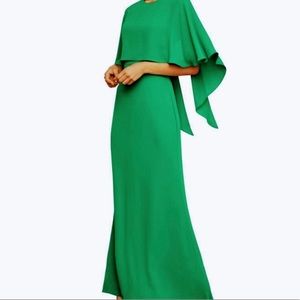BCBGMAXAZRIA green goddess gown